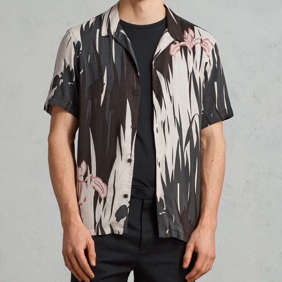 All Saints Other - ALL SAINTS Men's short sleeve Nahiku shirt
